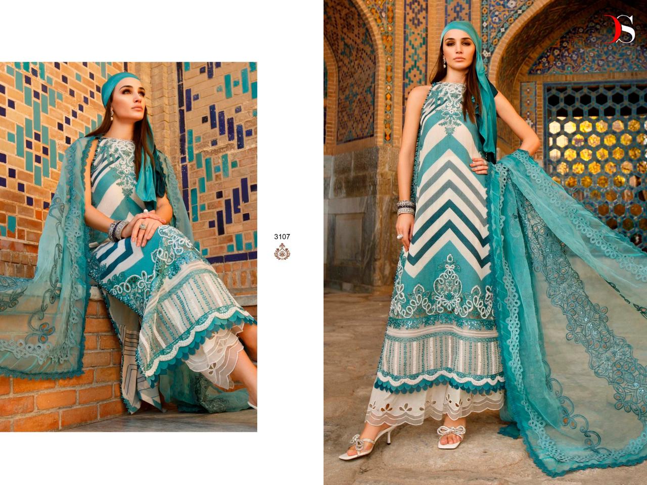 Maria B Lawn 23 Vol 2 By Deepsy Pakistani Suits Catalog